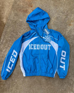 100% fabrication personnalisée de haute qualité en nylon survêtement coupe-vent coupe-vent à capuche ensembles survêtement de sport pour hommes - Product Image 3