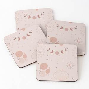 Posavasos de palet de madera redondos negros cuadrados de Acacia personalizados de alta calidad Juego de posavasos de madera del fabricante impreso Producto de moda - Product Image 2