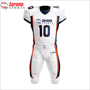 Youth American Football Uniform Custom Design Jersey <b>Hoodies</b> Football Uniforms 7v7 Duffel Bag Shorts, - Product Image 1