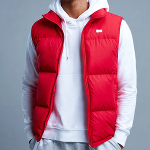 เสื้อกั๊กพัฟเฟอร์ฤดูหนาวสำหรับผู้ชาย เสื้อโค้ทบุหนาสำหรับฤดูหนาว - Product Image 2