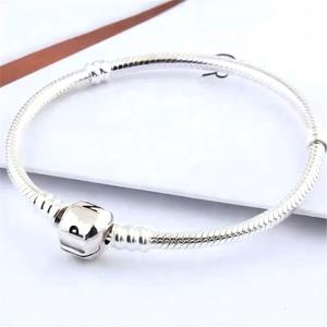 Joyería para Mujer, Pulsera Original, Regalo <span class=keywords><strong>de</strong></span> Cumpleaños, 100% Plata <span class=keywords><strong>de</strong></span> Ley S925, Alta Calidad, Brazalete Clásico Dora, Obtén el Catálogo - Product Image 1