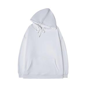 Sweat à capuche en molleton 100 % coton de haute qualité pour homme, tricoté, uni, personnalisable, teint, avec poche, idéal pour l'hiver - Product Image 4
