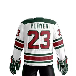 2025 nouveauté équipe de Hockey uniforme ensemble confortable Durable maillot pantalon technique de broderie pour un mouvement de jeu optimal - Product Image 6