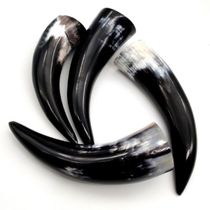 Cuernos de búfalo pulidos hechos a medida para decoración del hogar y suministros vikingos Cuernos para beber naturales para reventa - Product Image 1