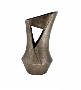 Vase de table en aluminium de style côtier moderne pour la décoration de la maison et de l'hôtel pour le salon - Product Image 1