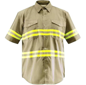 Camisa de Trabajo de Seguridad Personalizada de Alta Calidad al por Mayor, Camisa de Trabajo de Guardia de Seguridad, Camisa de Trabajo Corta y Larga - Product Image 2