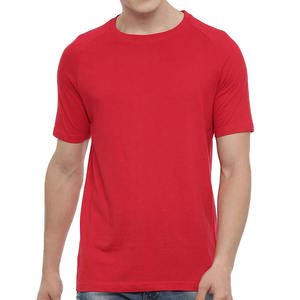 T-shirt col rond 100% coton pour hommes, décontracté, élégant, tissu éponge personnalisable, design à manches courtes, nouvel arrivage - Product Image 1