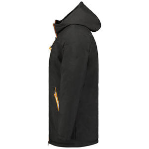 Style intelligent poignets élastiques capuche réglable matelassé hommes bouffant fermeture éclair veste Durable léger chaud vêtements d'extérieur vêtements veste - Product Image 5