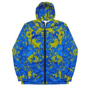 เสื้อกันลมผ้าไนลอนสำหรับผู้ชายเสื้อแจ็คเก็ตสไตล์สตรีทพร้อมฮู้ดเสื้อโค้ท - Product Image 1