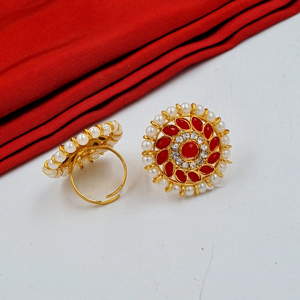 แหวนสวมนิ้วแฟชั่นอัลลอยสุดชิคสำหรับผู้หญิงเครื่องประดับดีไซน์เนอร์ปรับได้สำหรับเจ้าสาวงานแต่งงานปาร์ตี้แบบลำลองขายส่งแบบดั้งเดิม - Product Image 1