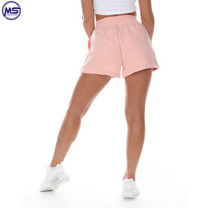 2022 short de survêtement léger pour femmes matériau en coton de haute qualité respirant confortable personnalisable OEM ODM de haute qualité - Product Image 4