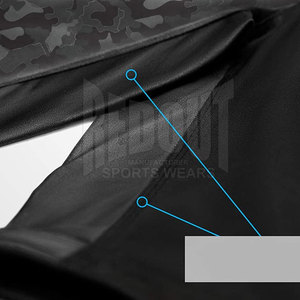 Shorts MMA légers en gros, shorts MMA confortables, shorts MMA à taille élastique pour la vente en ligne - Product Image 4