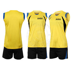 Premium Quality <b>Volleyball</b> Uniform <b>Sets</b> 100% Polyester Customized Colors Logo Latest Design OEM Service 340g Fabric Weight for - Product Image 6