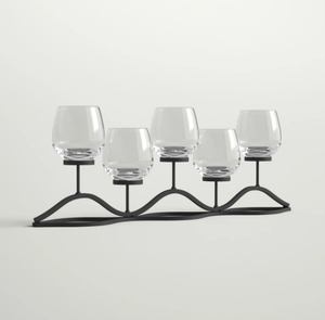 Soporte de luz en T de Metal decorativo de lujo, candelabro elegante para luz de té para el hogar, sala de estar, oficina, decoración para fiesta de boda - Product Image 4