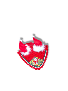 Bonnet Design Christmas Equine accessories Horse Equipment Beautiful Ear Bonnets Product Horse <b>Fly</b> Veils Ear <b>Net</b> with a Loop - Product Image 6