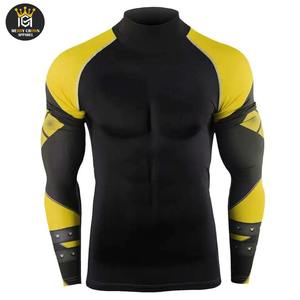 ชุดใส่ป้องกันผื่นคันของผู้ชายชุดใส่สบายพิมพ์ลายซับลิเมชันชุดยาวอัดระบายอากาศได้ดี UPF50สั้นกันยูวี - Product Image 2