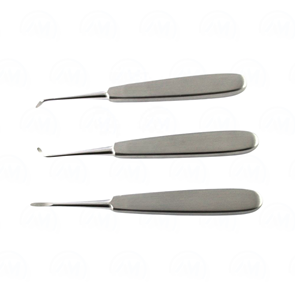 Juego de 3 Elevadores Dentales Warwick James - Product Image 1