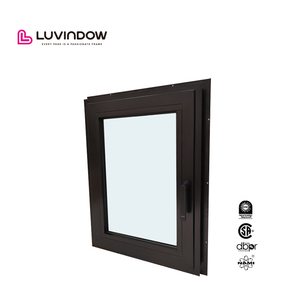 Fenêtres pivotantes inclinables en aluminium personnalisables Efficacité énergétique Verrouillage multipoint Sécurité Fenêtres en verre à faible émissivité pour la construction - Product Image 6