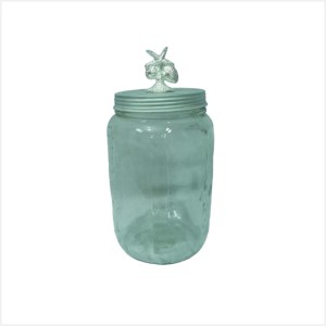 Tarro de cristal decorativo de forma personalizada de alta calidad Tarro de cristal de grado alimenticio decorativo - Product Image 5