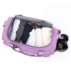 600D Oxford Custom Made Premium <b>Carry</b>-<b>On</b> Travel Duffle <b>Bag</b> Waterproof Fabric 20L-80L Capacity Organized Interior for Men Women - Product Image 5