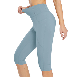 Ropa De Deporte con logotipo personalizado para correr, Fitness, ropa de gimnasio, pantalones de Yoga con glúteos, ropa deportiva sin costuras, mallas de Yoga para entrenamiento - Product Image 2