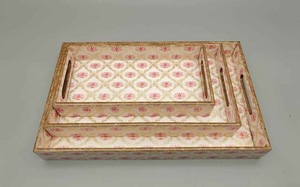 Plateau de service en bois MDF avec revêtement émaillé, design, pour hôtels et restaurants, articles de cuisine, plateau de table, haute qualité - Product Image 2