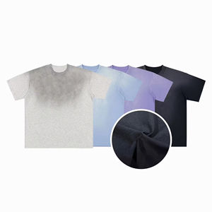 Camiseta Extra Grande para Hombre, 100% Algodón, 250-300GSM |   Acabado Ácido Vintage para Piedra |   Gráfico de Logotipo Personalizado - Product Image 1