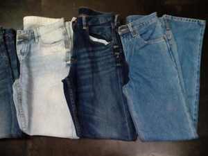 Jeans de Pierna Ancha, Jeans de Mezclilla con Estilo Informal, 100% Algodón, Bordado Personalizado - Product Image 5