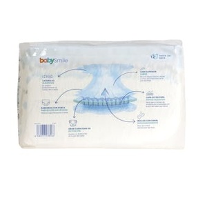 Couches Bébé Taille 4 (8-15 kg) BabySmile 100 Unités - Product Image 2