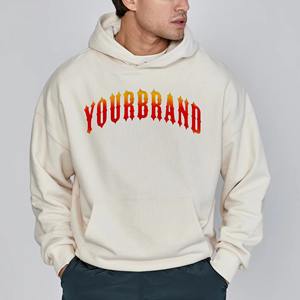 Ventes en gros de sweats à capuche de luxe de haute qualité, personnalisés, lourds, de qualité supérieure, 100% coton, épaules tombantes, unis, sweats à capuche d'hiver pour hommes - Product Image 6