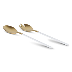 Hot Sale Acacia <b>Wood</b> Kitchenware <b>Salad</b> Set Hotel Restaurant Home Custom <b>Salad</b> Utensil Fork and Spoon <b>Server</b> Cutlery Set - Product Image 5