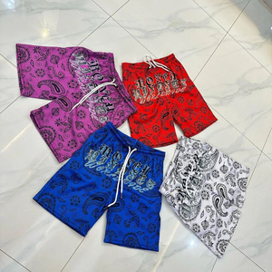 กางเกงขาสั้นบาสเก็ตบอลสองชั้นสำหรับผู้ชายผ้าฝ้าย100% สไตล์ไฮสตรีทปรับแต่งได้ - Product Image 6