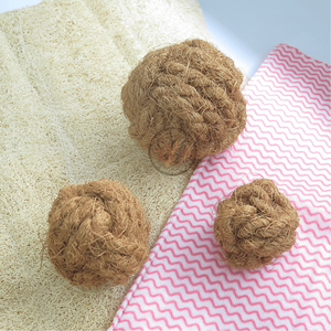 Obral 2024! Mainan kunyah hewan peliharaan tali dari sekam kelapa membuat membersihkan gigi hewan peliharaan Anda, mengurangi Stress - WINVNINT - Product Image 6