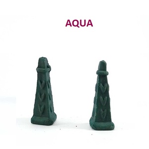 Natural Aqua Sqaure Backflow <b>Incense</b> <b>Cones</b> Wholesale Supply at Leading Price ( Green ) Home Decor Scented - Product Image 1