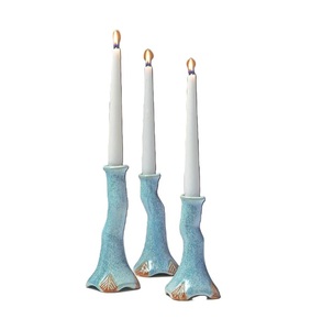 Caliente llegada al por mayor decoración del hogar candelabros de porcelana Navidad tamaño personalizado Logo forma Color - Product Image 5