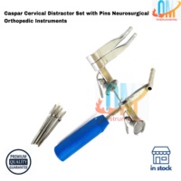 Ensemble de distracteurs cervicaux Caspar, instruments neurochirurgicaux et orthopédiques, acier inoxydable de qualité chirurgicale, réutilisables, autoclavables