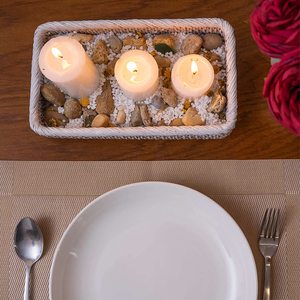 Top paniers à pain support tissé en rotin pour servir, plateaux organisateurs de salle de bain, plateaux en rotin, panier tissé naturel - Product Image 6