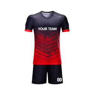 Kits complets de football 2025 designs personnalisés avec nom d'équipe personnalisé vêtements de sport nouvelle saison séchage rapide personnalisé demande Top Style Logo Print - Product Image 5