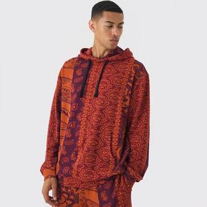 เสื้อสเวตเตอร์มีฮู้ดสำหรับผู้ชาย, เสื้อมีฮู้ดคลุมศีรษะสีพื้นเสื้อมีฮู้ดเสื้อแนวสตรีทฮิปฮอปลำลองสำหรับผู้ชายโดยเฉพาะ - Product Image 1