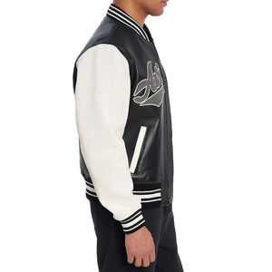 Veste universitaire en coton slim de qualité supérieure, personnalisable, tendance, service OEM ODM, fabrication sur mesure - Product Image 6