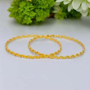 Bracelets en laiton pour hommes et femmes Design abstrait moderne Décoration de la maison et utilisation cosmétique - Product Image 3