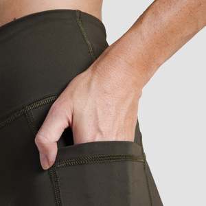 Legging de sport tricoté Olive pour une flexibilité dynamique, taille XL, pantalon de yoga avec effet ventre plat, vêtement de yoga chaud en spandex à motifs - Product Image 5