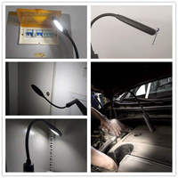5W 400 Lumens USB Magnétique Flexible LED Travail Spot Light Mince Long Col De Cygne Bras Dispositif Machine Inspection Magnétique Pick-up Outil
