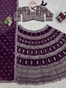Lehenga choli จากอินเดียชุดปาร์ตี้งานแต่งงานอินเดียดีไซน์ปากีสถาน - Product Image 6