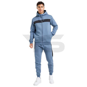 Chándales de algodón Unisex de alta calidad personalizados de 500GSM, conjunto de traje de sudor de peso pesado de gran tamaño para gimnasio, ropa deportiva de invierno para Unisex - Product Image 5