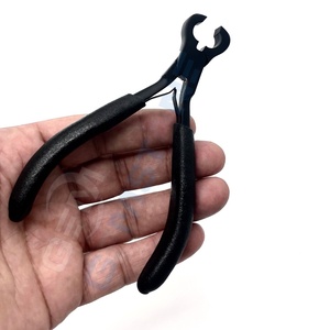 Pince coupante professionnelle de 5 pouces pour extensions capillaires – Outil de dépose de kératine pour extensions à la fusion – Outil de déchirure des liens capillaires - Product Image 3