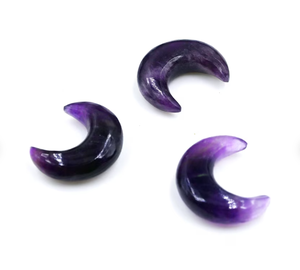 Belles lunes en croissant d'améthyste | Guérison des lunes en croissant d'améthyste en cristal | Lune en croissant d'améthyste de qualité supérieure - Product Image 4