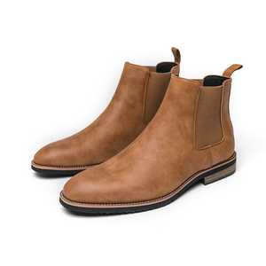 Original Quality Nice Factory Wholesale <b>Men's</b> Ankle Chelsea <b>Boots</b> <b>Men</b> Leather Work <b>Boots</b> for <b>Men</b> - Product Image 2