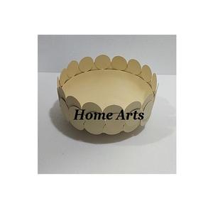 Tazón de Chocolate Martillado de Aluminio, Diseño Clásico, Forma Cuadrada, Tazón para Servir Dulces para Uso en el Hogar y Hoteles - Product Image 3