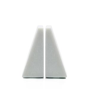 Serre-livres triangulaire en marbre massif de qualité supérieure, design élégant, pour livres et cahiers, prix attractif - Product Image 2